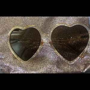 Heart shape sunglasses